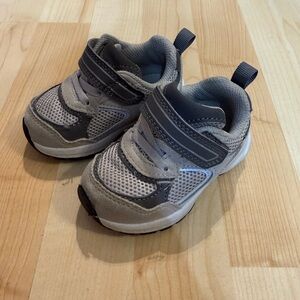 Wonder Nation Grey Velcro Toddler Sneaker